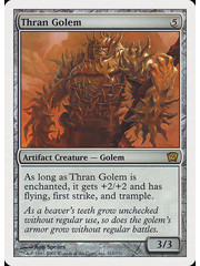 Magic: The Gathering Thran Golem (313) Moderately Played