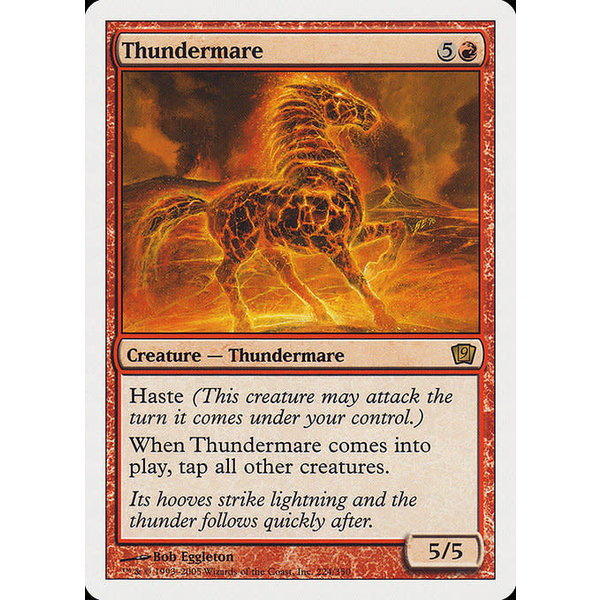 Magic: The Gathering Thundermare (224) Lightly Played