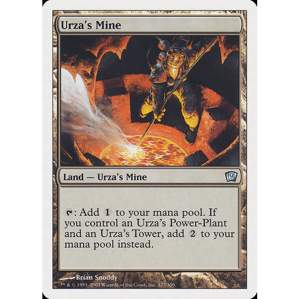 Magic: The Gathering Urza's Mine (327) Lightly Played Foil