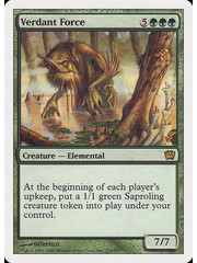 Magic: The Gathering Verdant Force (278) Damaged