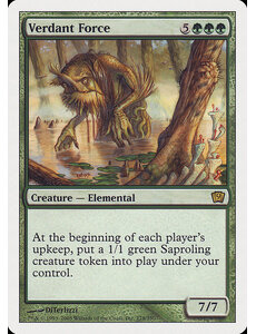 Magic: The Gathering Verdant Force (278) Damaged