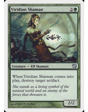 Magic: The Gathering Viridian Shaman (280) Moderately Played