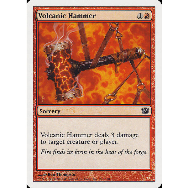 Magic: The Gathering Volcanic Hammer (226) Lightly Played