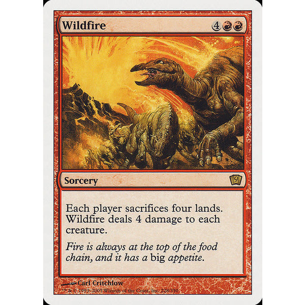 Magic: The Gathering Wildfire (228) Lightly Played