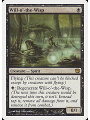 Magic: The Gathering Will-o'-the-Wisp (169) Lightly Played