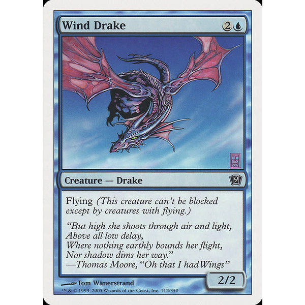 Magic: The Gathering Wind Drake (112) Lightly Played