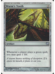 Magic: The Gathering Wurm's Tooth (316) Moderately Played