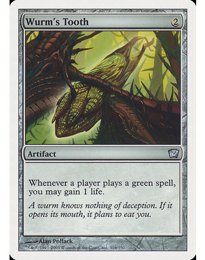 Magic: The Gathering Wurm's Tooth (316) Moderately Played