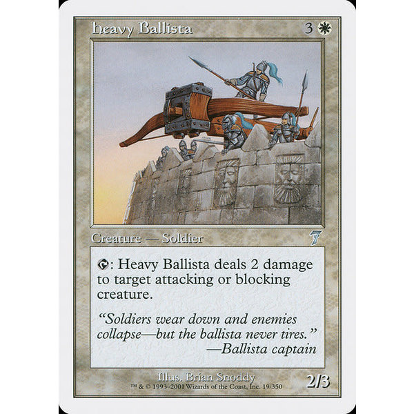 Magic: The Gathering Heavy Ballista (019) Lightly Played