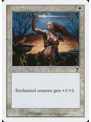 Magic: The Gathering Holy Strength (020) Lightly Played