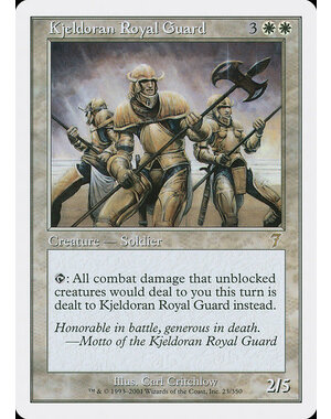 Magic: The Gathering Kjeldoran Royal Guard (023) Lightly Played