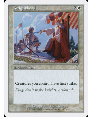 Magic: The Gathering Knighthood (025) Lightly Played