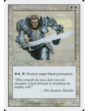 Magic: The Gathering Northern Paladin (028) Heavily Played