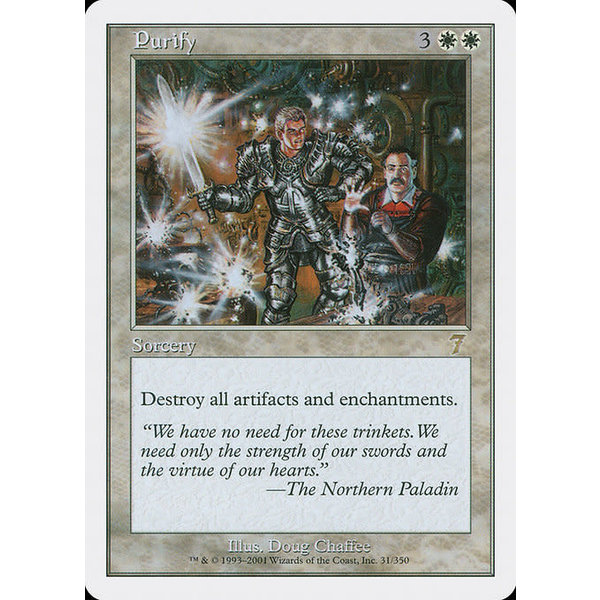 Magic: The Gathering Purify (031) Lightly Played