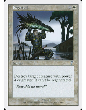 Magic: The Gathering Reprisal (033) Lightly Played