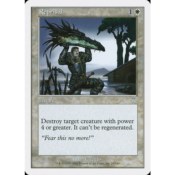 Magic: The Gathering Reprisal (033) Lightly Played