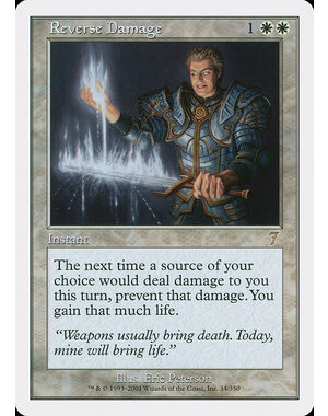 Magic: The Gathering Reverse Damage (034) Lightly Played