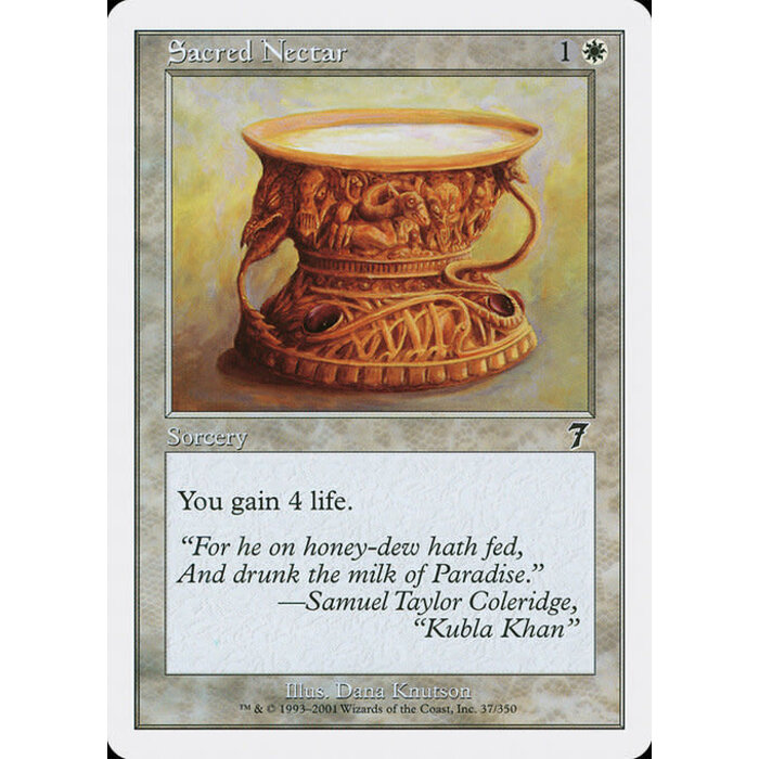 Magic: The Gathering Sacred Nectar (037) Lightly Played