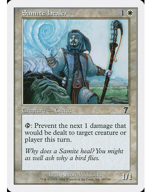 Magic: The Gathering Samite Healer (038) Lightly Played