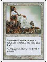Magic: The Gathering Sanctimony (039) Lightly Played
