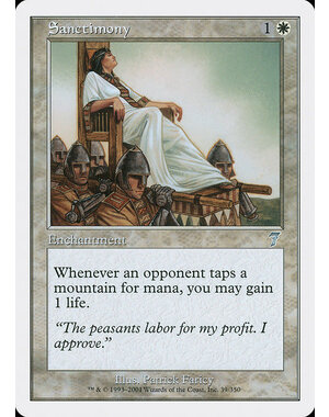 Magic: The Gathering Sanctimony (039) Lightly Played