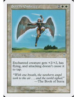 Magic: The Gathering Serra's Embrace (043) Lightly Played