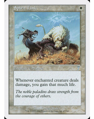 Magic: The Gathering Spirit Link (047) Lightly Played