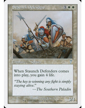 Magic: The Gathering Staunch Defenders (050) Lightly Played