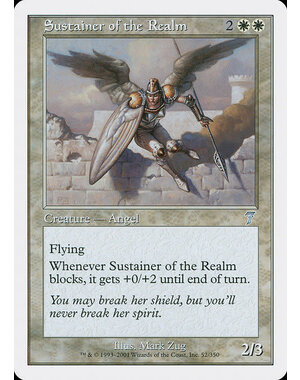 Magic: The Gathering Sustainer of the Realm (052) Lightly Played