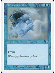 Magic: The Gathering Air Elemental (058) Lightly Played