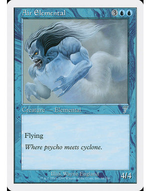 Magic: The Gathering Air Elemental (058) Lightly Played