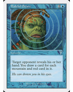 Magic: The Gathering Baleful Stare (062) Lightly Played