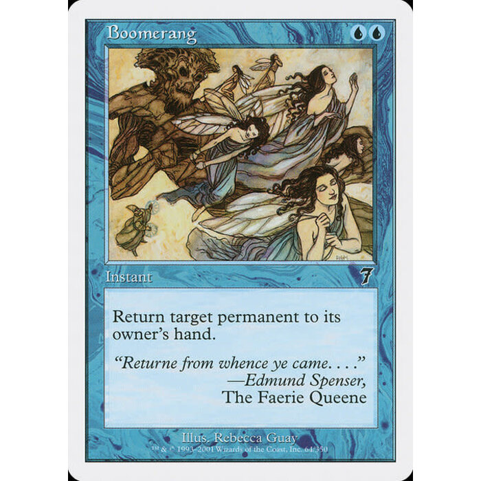 Magic: The Gathering Boomerang (064) Lightly Played