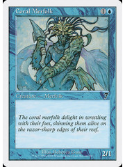 Magic: The Gathering Coral Merfolk (066) Lightly Played