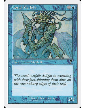 Magic: The Gathering Coral Merfolk (066) Lightly Played