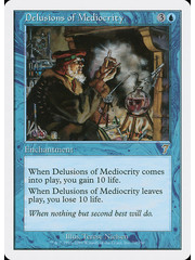 Magic: The Gathering Delusions of Mediocrity (070) Moderately Played