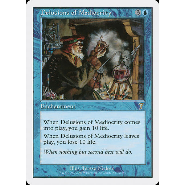 Magic: The Gathering Delusions of Mediocrity (070) Moderately Played