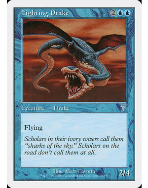 Magic: The Gathering Fighting Drake (073) Lightly Played