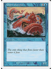 Magic: The Gathering Giant Octopus (077) Lightly Played