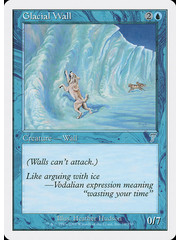Magic: The Gathering Glacial Wall (078) Lightly Played