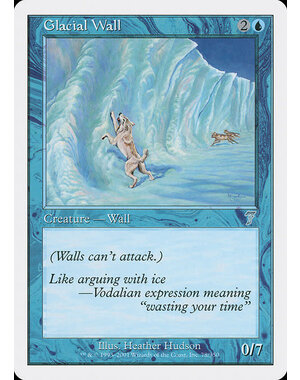 Magic: The Gathering Glacial Wall (078) Lightly Played