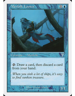 Magic: The Gathering Merfolk Looter (089) Lightly Played