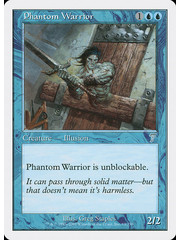 Magic: The Gathering Phantom Warrior (093) Lightly Played
