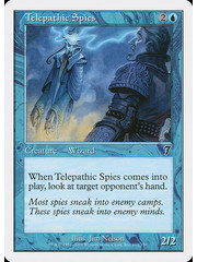Magic: The Gathering Telepathic Spies (101) Lightly Played