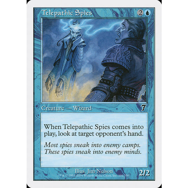 Magic: The Gathering Telepathic Spies (101) Lightly Played