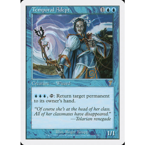 Magic: The Gathering Temporal Adept (103) Lightly Played