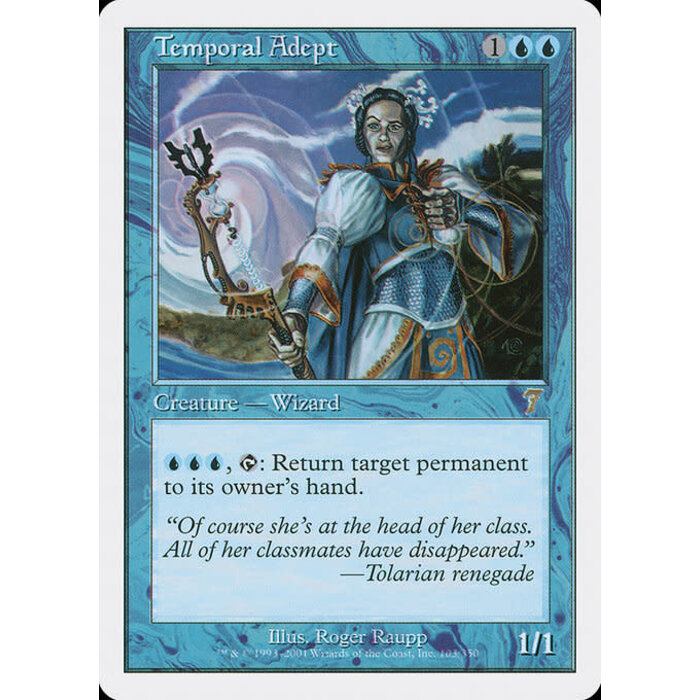 Magic: The Gathering Temporal Adept (103) Lightly Played