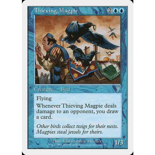 Magic: The Gathering Thieving Magpie (104) Lightly Played