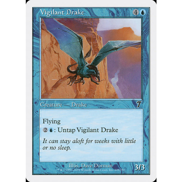 Magic: The Gathering Vigilant Drake (109) Lightly Played