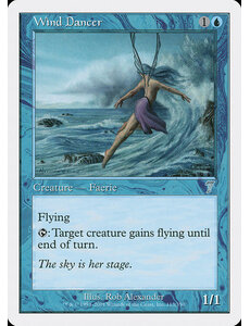 Magic: The Gathering Wind Dancer (113) Lightly Played